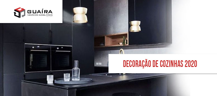 Fim do branco! Decoração para cozinha: tendências 2020